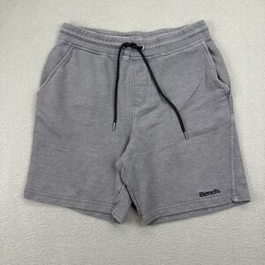 Bench Mens Sweat Shorts Medium‎ Gray Drawstring 8"